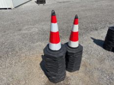 (Qty 41) 2026 Unused SDLANCH TSC Safety Traffic Cones