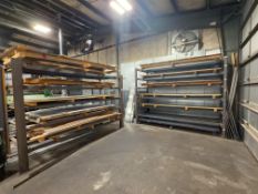 Lot of Industrial Steel Storage Racks
