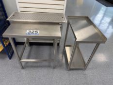 Stainless Steel Work Tables with Perforated Top