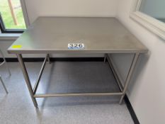 Stainless Steel Industrial Work Table