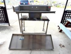 Stainless Steel Commercial Sink with Stand