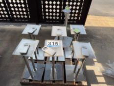 Stainless Steel Industrial Hand Sanitizer Stands