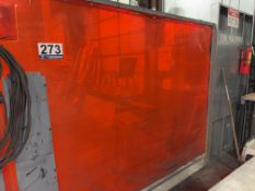Lot of Industrial Welding Curtains with Metal Frames