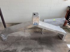 Stainless Steel Industrial Workbench with Components