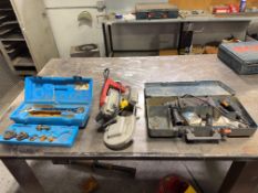 Bosch 11224VSR Bulldog Rotary Hammer and Milwaukee 6225 Heavy Duty Bandsaw