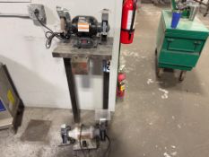 Ironton 6-Inch Bench Grinder and Dayton Bench Grinder