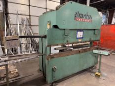 Piranha Allsteel Press Brake, 65 Ton Capacity, 8 Foot Bed