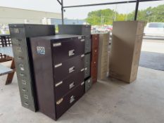Assorted Metal Filing Cabinets