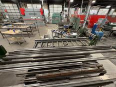 Lot of Assorted Steel Press Brake Dies