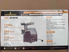 2026 Unused Darox/Landhonor LHR-MG1100 Electric Meat Grinder