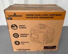 2026 Unused Darox/Landhonor LHR-IG4000 4000W Dual-Fuel Portable Inverter Generator