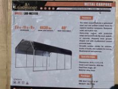 2026 Unused Darox/Landhonor LHR-MC1119 Metal Carport