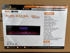 2026 Unused Darox/Landhonor LHR-EF50 50 Inch Electric Fireplace