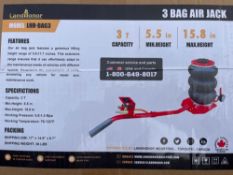 2026 Unused Darox/Landhonor LHR-BAG3 3 Bag Air Jack