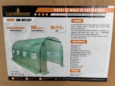 2026 Unused Darox/Landhonor LHR-WG1507 Tunnel Greenhouse