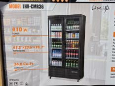 2026 Unused Darox/Landhonor LHR-CMR36 36.8 Cu.Ft. Commercial Merchandiser Refrigerator