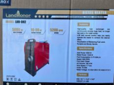 2026 Unused Darox/LandHonor LHR-DH2 Diesel Heater