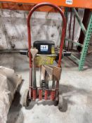 Bosch T 1057 Hammer Breaker with Cart and Chisels