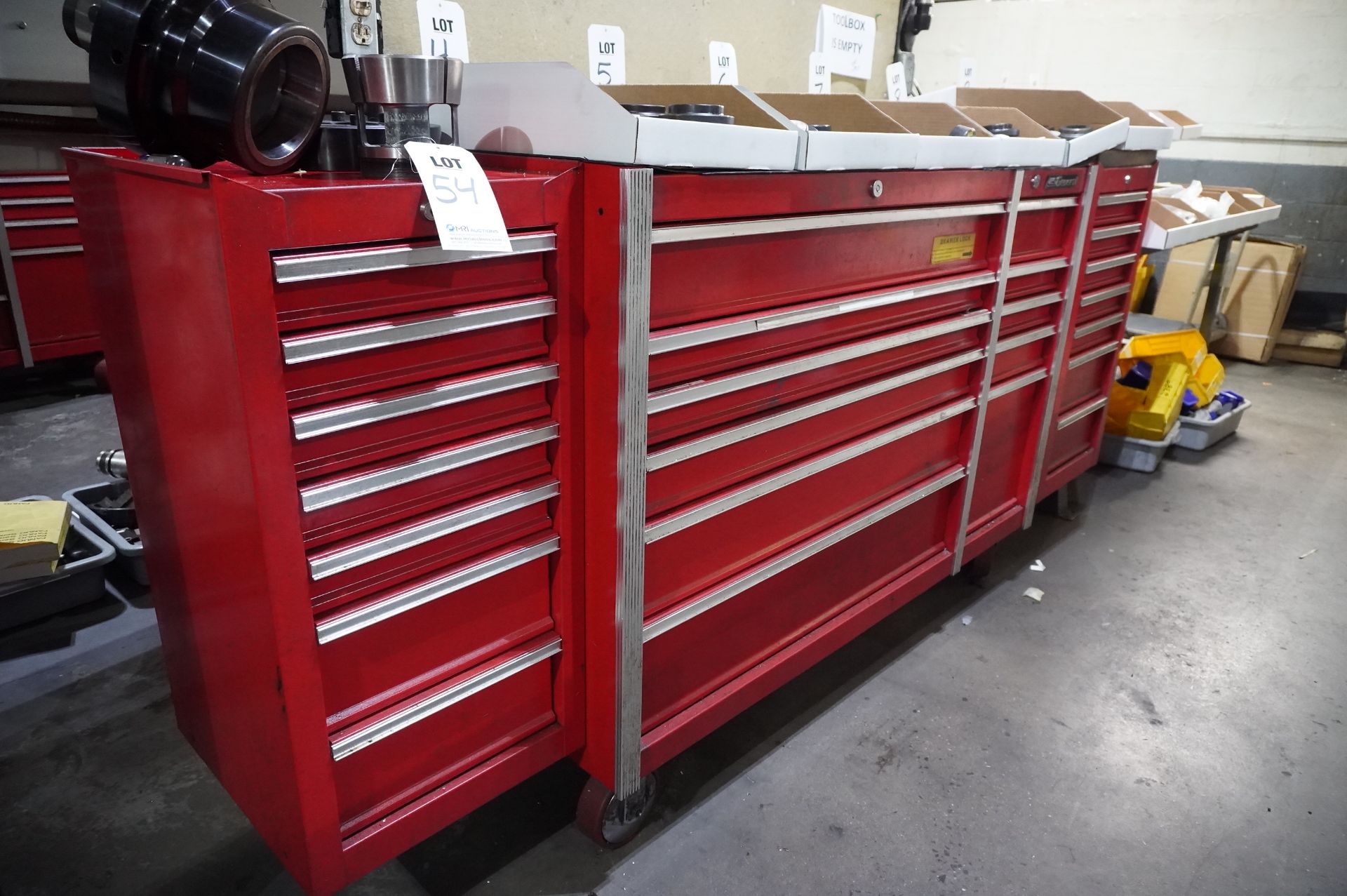 *WORKBENCH ONLY NO CONTENTS* CUSTOM BUILT PORTABLE ROLLING TOOLBOX WORK ...