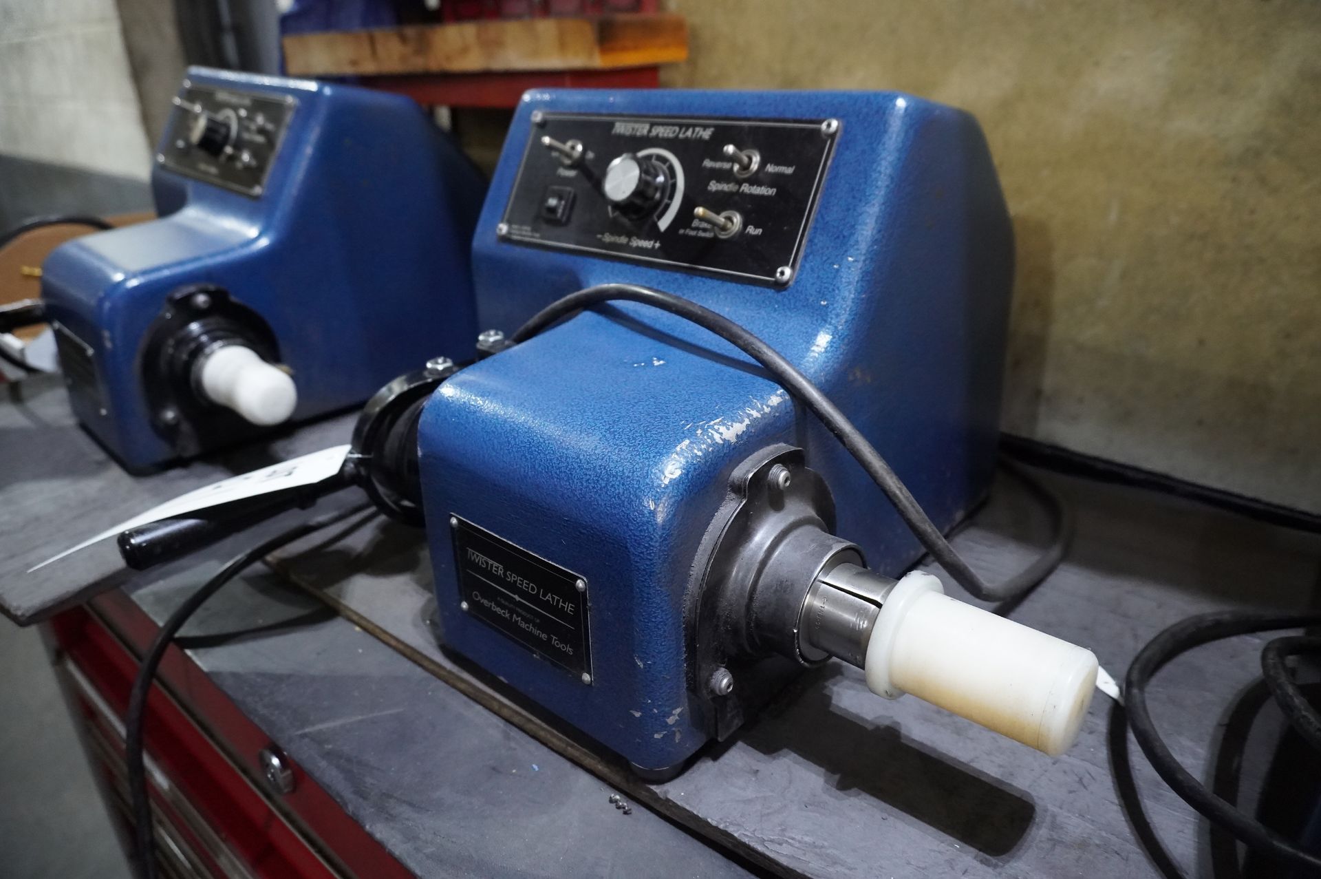 OVERBECK MACHINE TOOLS TWISTER SPEED LATHE MODEL LT-1BR, S/N 6168R