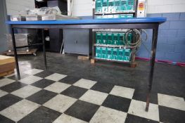 CABINETS WITH CONTENTS CREST ULTRASONIC SUPPORT LOT TO INCLUDE BUT NOT LIMITED TO: (3) 500W TRU