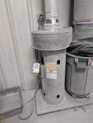 CORAL DUST COLLECTOR WITH DUCTING *PLEASE NOTE: HOOKED TO ALL 3 SAND BLAST CABINETS"