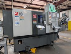 2021 HAAS ST-10M CNC TURNING CENTER, S/N 3120477, HAAS NEX GEN CONTROL, LIVE MILLING, C-AXIS, 12