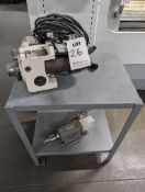 HAAS HA5C 4TH AXIS INDEXER S/N 505833 WITH HAAS MODEL 5000 TAILSTOCK WITH LIVE CENTER