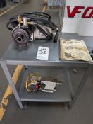 HAAS HA5CB 4TH AXIS INDEXER S/N 510370 WITH HAAS MODEL 5000 TAILSTOCK