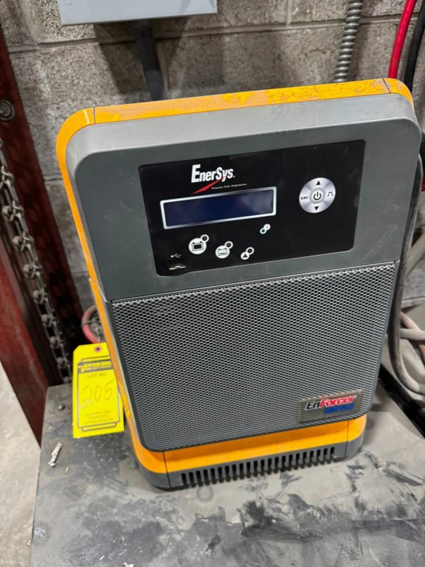 Enersys Enforcer Battery Charger, 24 V, 3 Phase, Model Number E13-HL-4Y ...