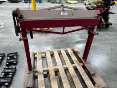 Central Machinery 36" Metal Brake w/ Stand ($25 Loading Fee will be added to Buyer's invoice)