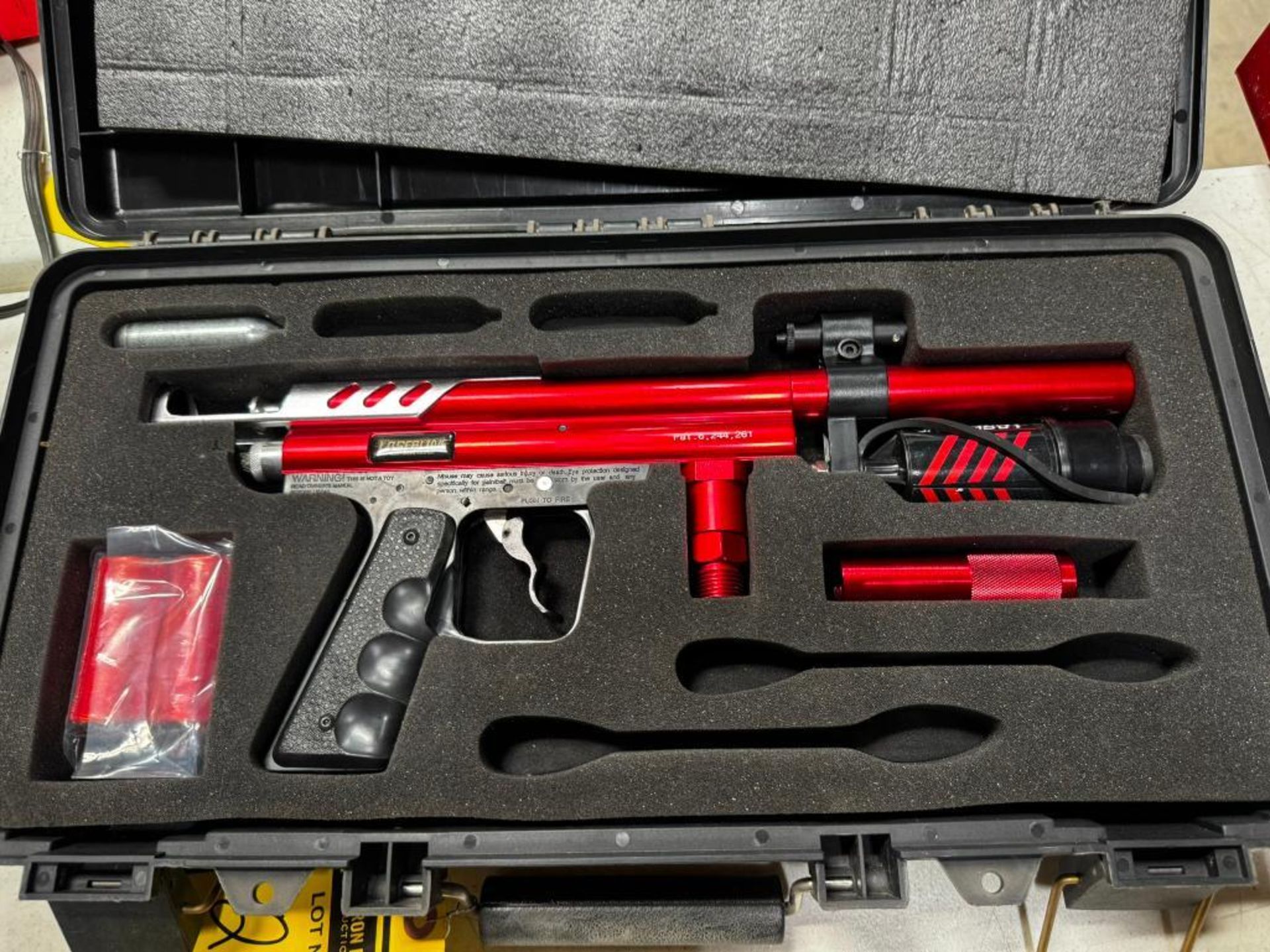 Laserline Gun Pull String Shooter