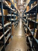 (2,000+) Sections of Steel Shelving
