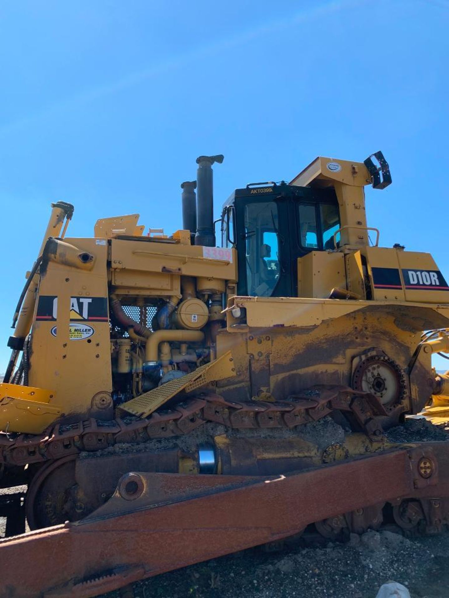 2003 CAT D10R Crawler Dozer, 16' Blade, w/ Single Tooth Ripper Blade ...
