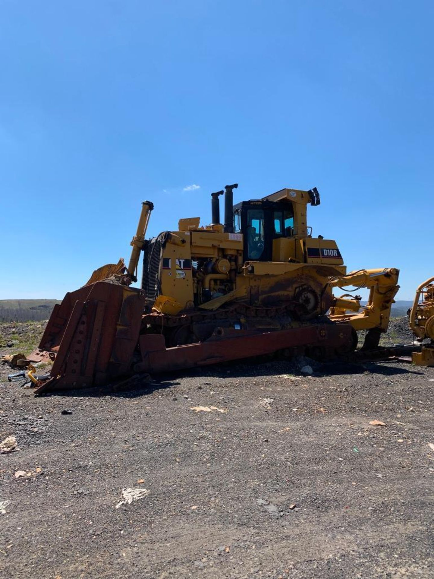 2003 CAT D10R Crawler Dozer, 16' Blade, w/ Single Tooth Ripper Blade ...