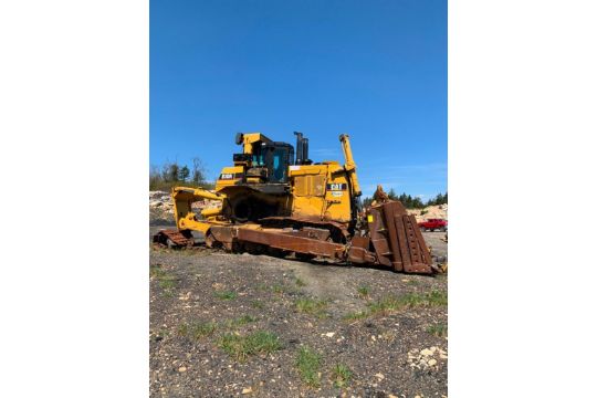 2003 CAT D10R Crawler Dozer, 16' Blade, w/ Single Tooth Ripper Blade ...