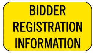 Bidder Registration Information