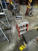 (4x) Step Ladders: (2) Louisville, (1) Werner, (1) Black & Decker