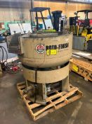 Roto-Finish Vibratory Media Polishing Bowl, Model Gemini, Extended Tange Series, 40" Bowl