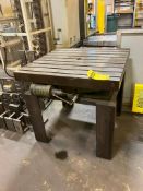 Power Rotary Table, 36" x 36", on HD Steel Stand