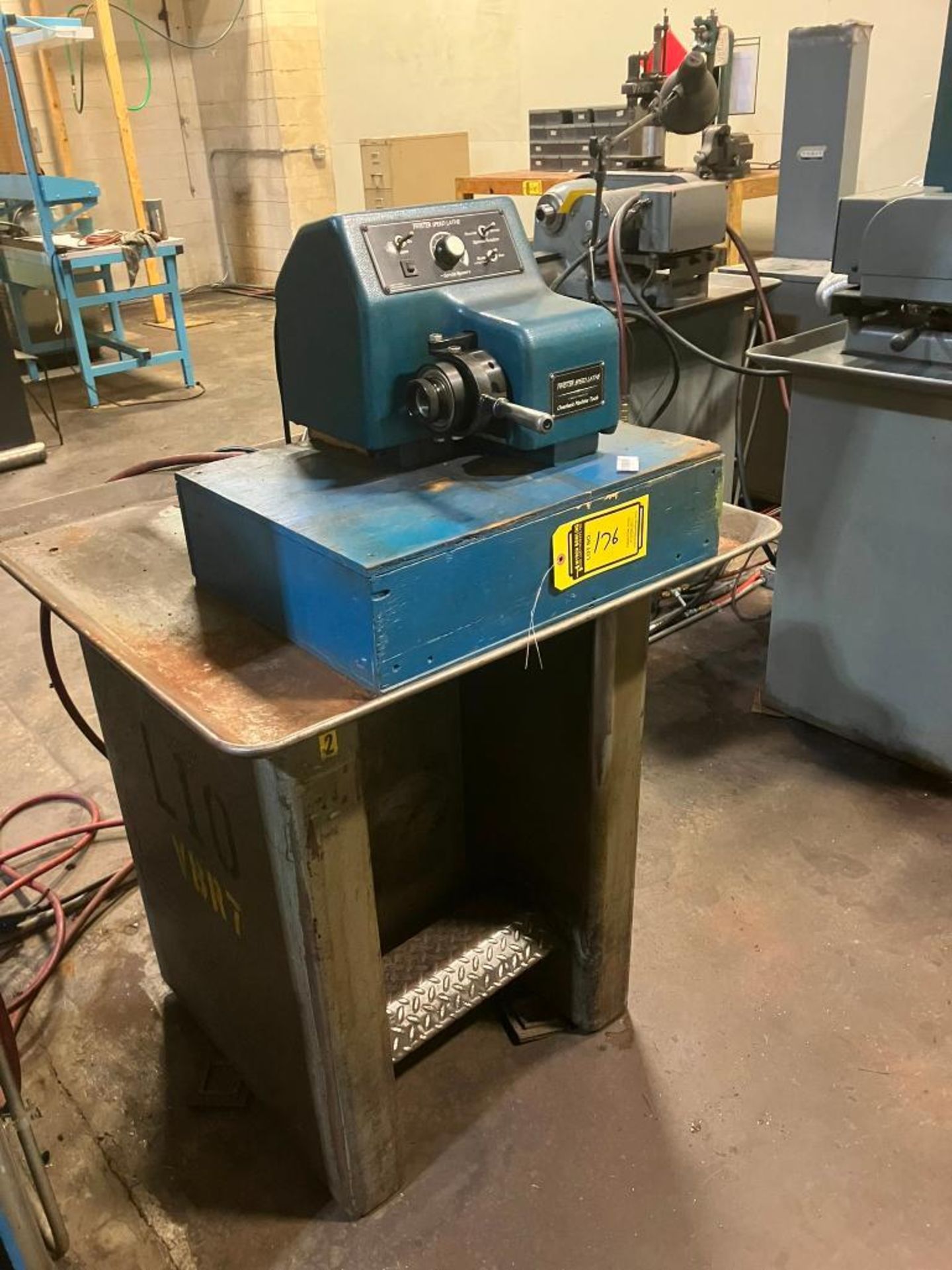 2009 Overbeck Twister Speed Lathe, Model LT-1BR, Collet Chuck, Variable ...