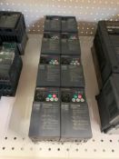 (8) Mitsubishi Freqrol FR-E700 Inverter Drives