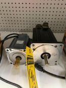 (2) Assorted AC Servo Motors, Control Techniques & Mitsubishi, 1.83 KW & 400 Watt Output
