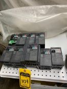 (9) Mitsubishi Freqrol E700 Frequency Inverters, 200 Volt, 3-Phase