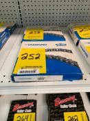 (2) Diamond Roller Chain, X-1550-010, 10'