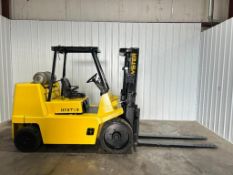 Hyster 15,500-LB. Capacity Forklift, Model S155XL, S/N B024D02699P, LPG Fuel, Cushion Tires, 2-Stage