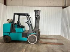 Mitsubishi 15,000-Lb. Capacity Forklift, Model FGC70K, S/N AF8900326, LPG Fuel, Cushion Tires, 2-Sta