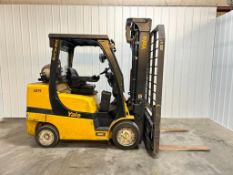 2020 Hyster 8,000-LB. Capacity Forklift, Model GLC080VXNKSE100, S/N G818V04220U, LPG Fuel, Cushion T