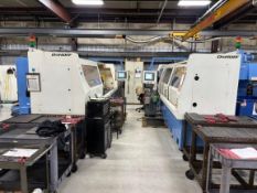 2012 Kays-Dehoff CNC Horizontal Gun Drilling Machine, Model 2084-HT, S/N 2016, Beckhoff Control, 72"