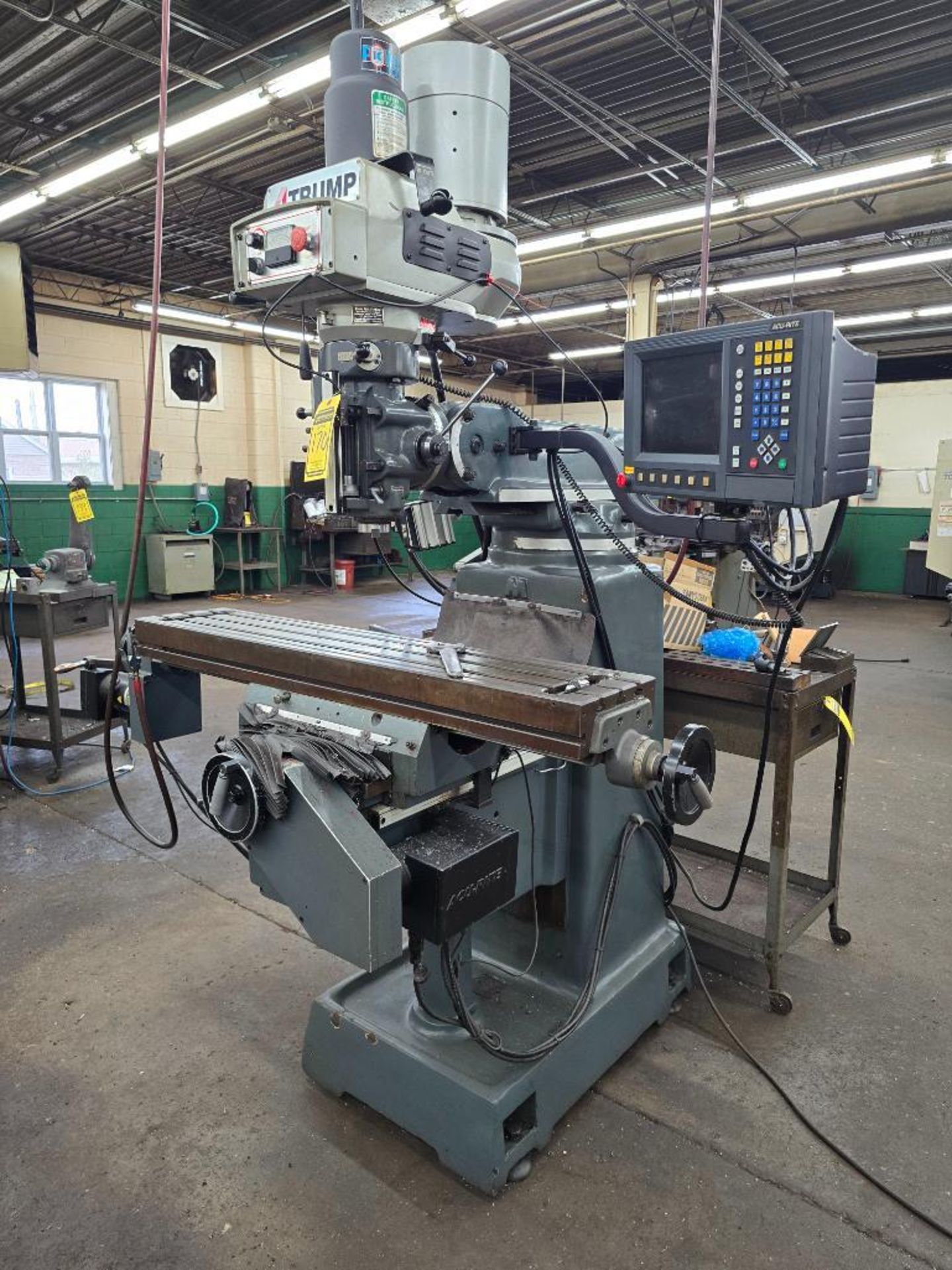 2007 Atrump Vertical Milling Machine, Model AONE-3VKNC, S/N 96204, 50 ...